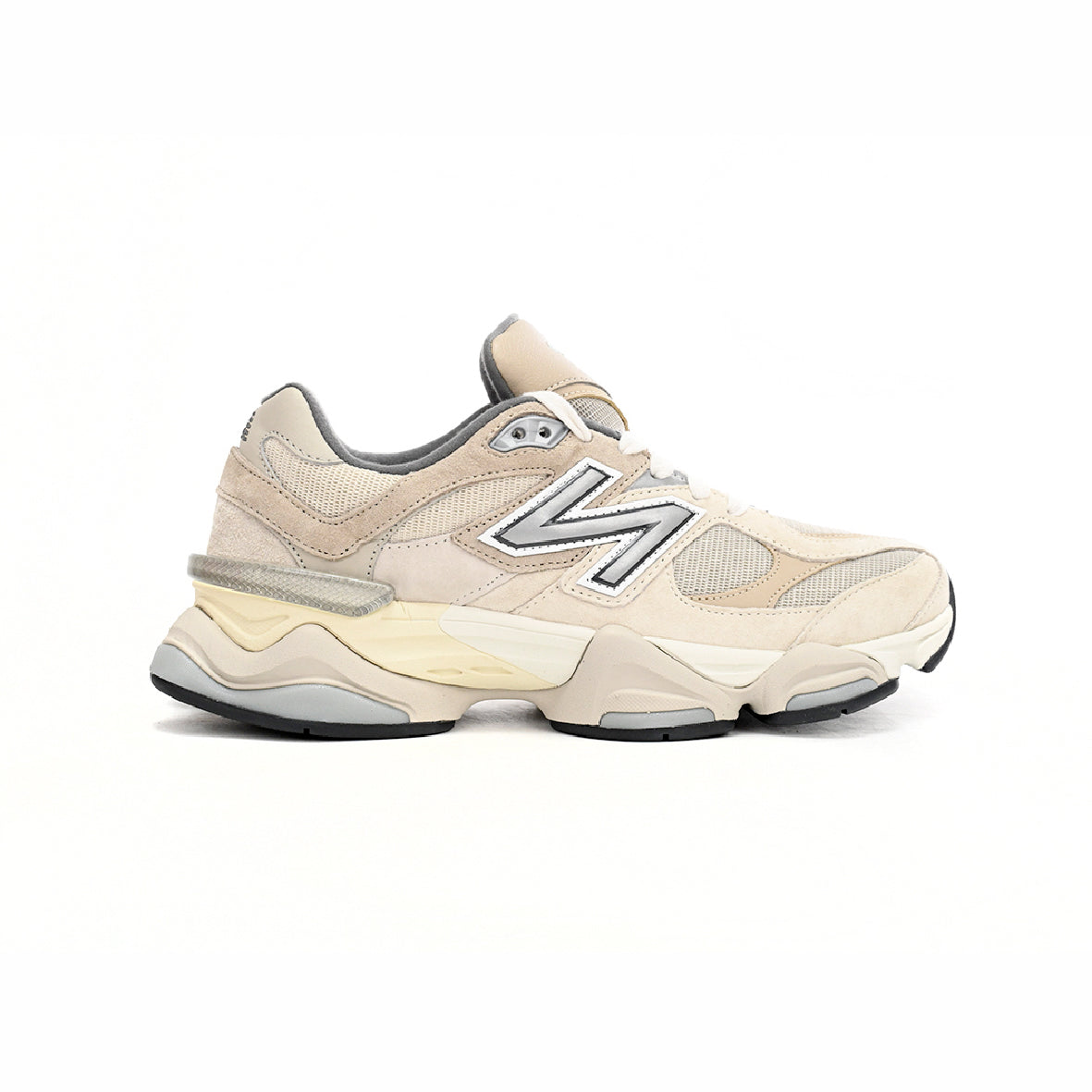 New Balance 9060 Scarpe Uomo Beige Chiaro in Pelle Scamosciata Casual